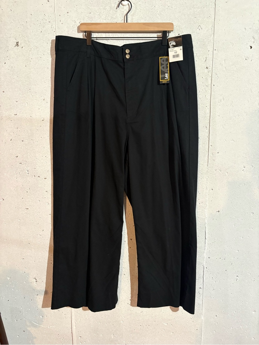 Lee High Waisted 28” Trousers | Size: 22W